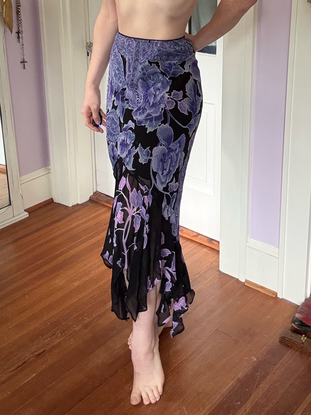 Lola P. Floral Skirt